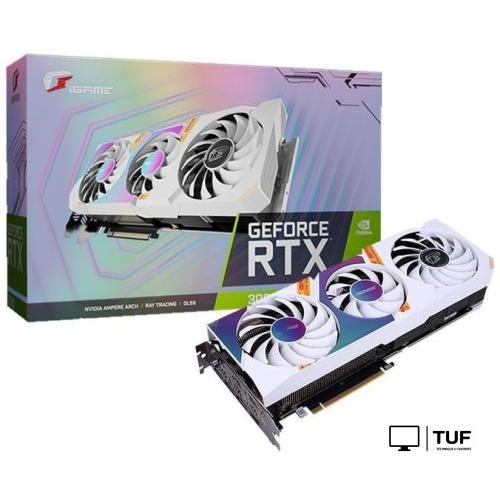 Видеокарта Colorful iGame GeForce RTX 3060 Ultra W OC 12G L-V
