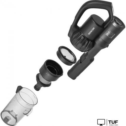 Вертикальный пылесос с влажной уборкой Sencor SVC 9879BK