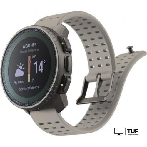 Умные часы Suunto Vertical Titanium Solar (черный/песочный)
