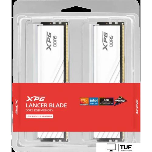 Оперативная память ADATA XPG Lancer Blade RGB 2x16ГБ DDR5 6000 МГц AX5U6000C3416G-DTLABRWH