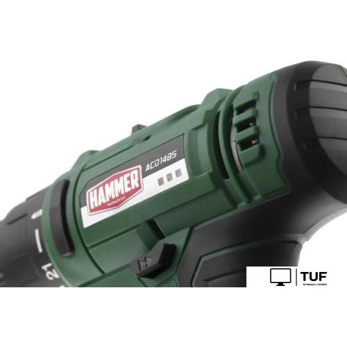 Дрель-шуруповерт Hammer ACD14BS (с 2-мя АКБ)