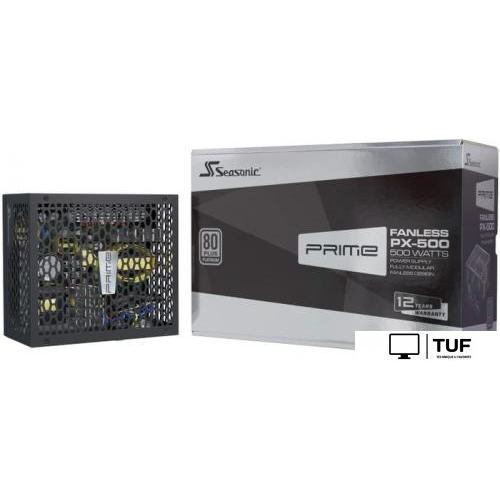 Блок питания Seasonic Prime Fanless PX-500