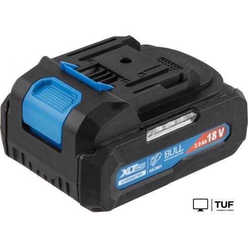 Дрель-шуруповерт Bull SR 1804 1329881 (с 2-мя АКБ, кейс)