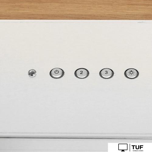 Кухонная вытяжка Elikor Фарм 90H-650-E3D (нержавеющая сталь/дуб неокрашенный)