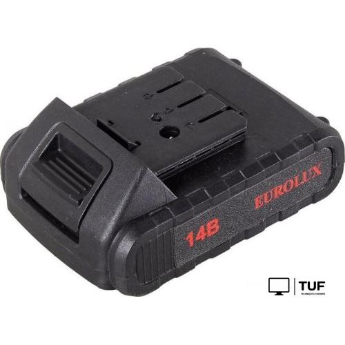 Дрель-шуруповерт Eurolux ДА-14/2Li 72/14/39 (с 2-мя АКБ, кейс)