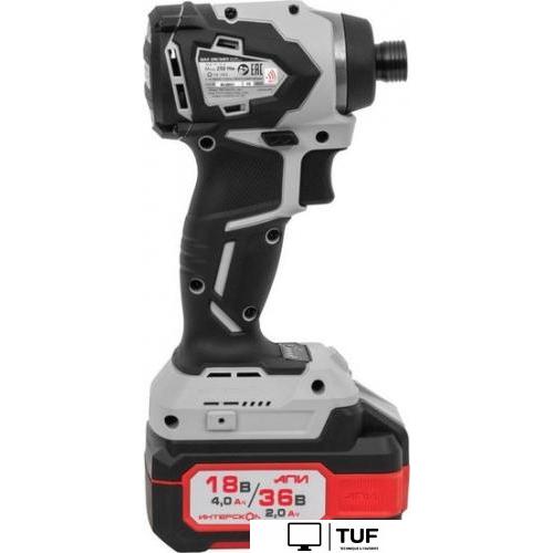 Винтоверт Интерскол ШАУ-250/36ВЭ 862.2.2.70 (с 2-мя АКБ, кейс)