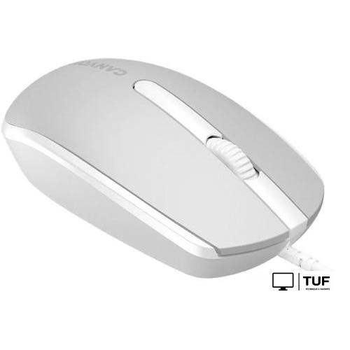Мышь Canyon M-10 (серый/белый)