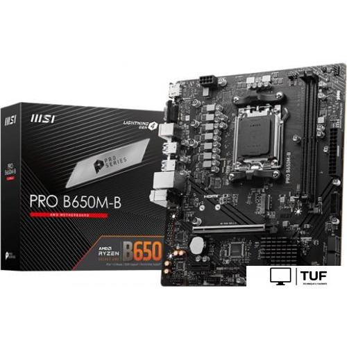 Материнская плата MSI Pro B650M-B