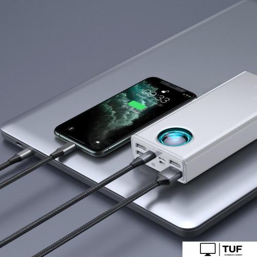 Внешний аккумулятор Baseus Amblight Digital Display 65W 30000mAh (белый)
