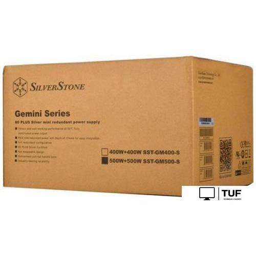 Блок питания SilverStone GM500-S 80 Plus Silver SST-GM500-S