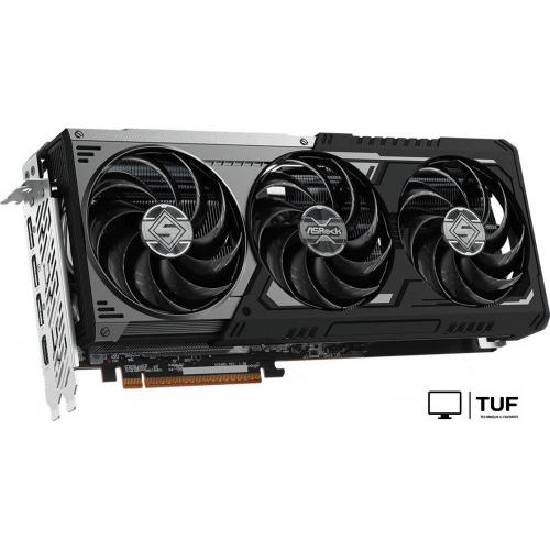 Видеокарта ASRock AMD Radeon RX 9070 XT Steel Legend Dark 16GB RX9070XT SLD 16G