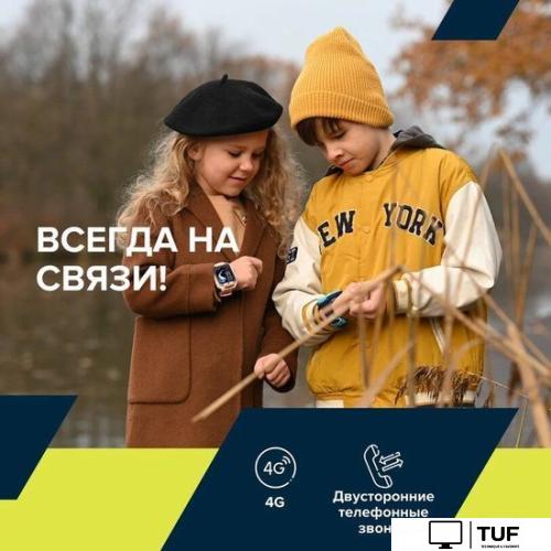 Детские умные часы Canyon Cindy KW-41 (синий/голубой)