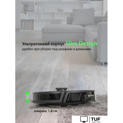 Робот-пылесос Pioneer VC720R (черный)