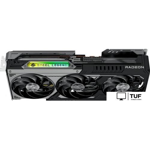 Видеокарта ASRock AMD Radeon RX 9070 XT Steel Legend Dark 16GB RX9070XT SLD 16G