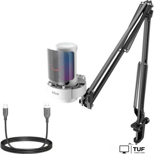 Проводной микрофон FIFINE A8T (белый)