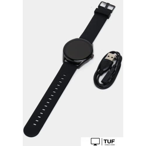 Умные часы QCY Watch GT (серый/черный)