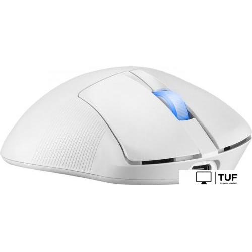 Игровая мышь ASUS ROG Keris II Ace Moonlight White