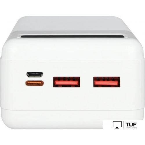 Внешний аккумулятор TFN Porta LCD PD 22.5W 30000mAh (белый)