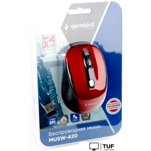 Мышь Gembird MUSW-420-1