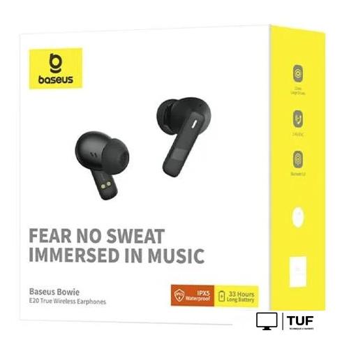 Наушники Baseus Bowie E20 (черный)