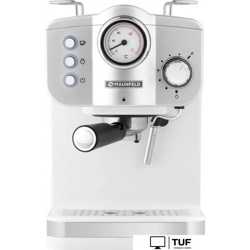 Рожковая кофеварка MAUNFELD MF-735WH Pro