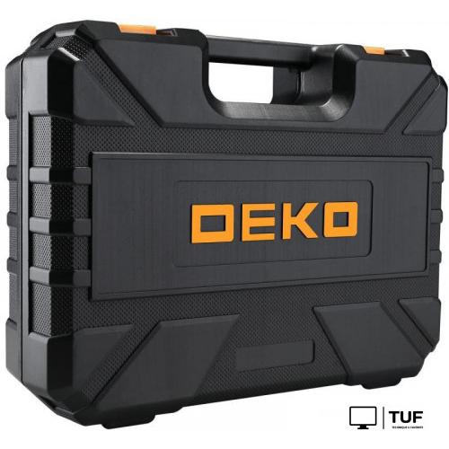 Дрель-шуруповерт Deko DKCD12FU-Li SET 104 063-4117 (с 2-мя АКБ, кейс, набор оснастки)