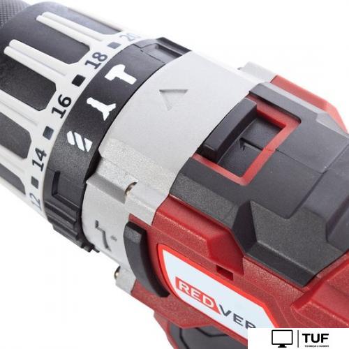 Ударная дрель-шуруповерт RedVerg RD-IS18BLCM/U (без АКБ)