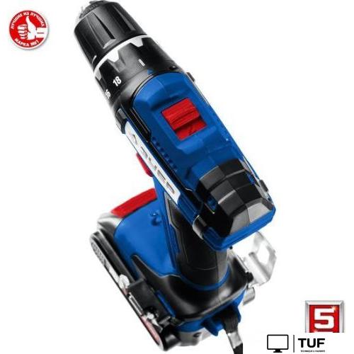 Дрель-шуруповерт Зубр Профессионал DL-201-42 (с 2-мя АКБ, кейс)