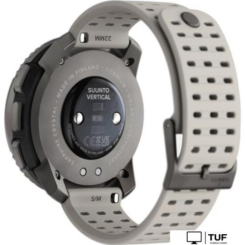 Умные часы Suunto Vertical Titanium Solar (черный/песочный)