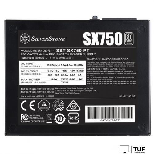 Блок питания SilverStone SST-SX750-PT v1.1