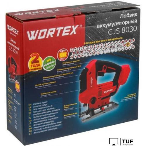 Электролобзик Wortex CJS 8030 1333370 (без АКБ)