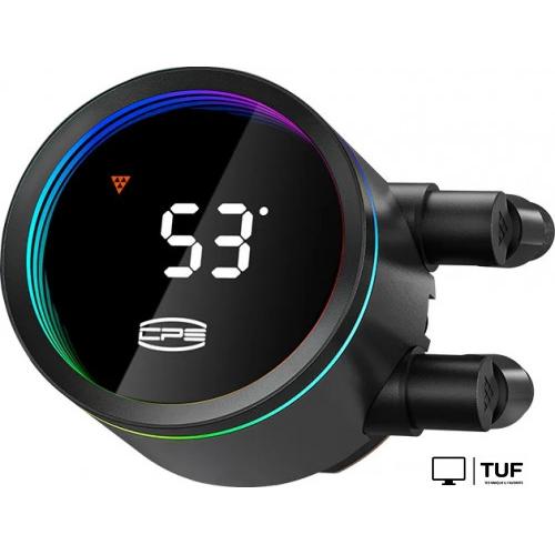 Система жидкостного охлаждения для процессора PCCooler DA360 Pro ARGB Digital (черный)