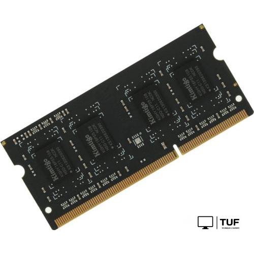 Оперативная память Kimtigo 4ГБ DDR3 SODIMM 1600 МГц KMTS4G8581600