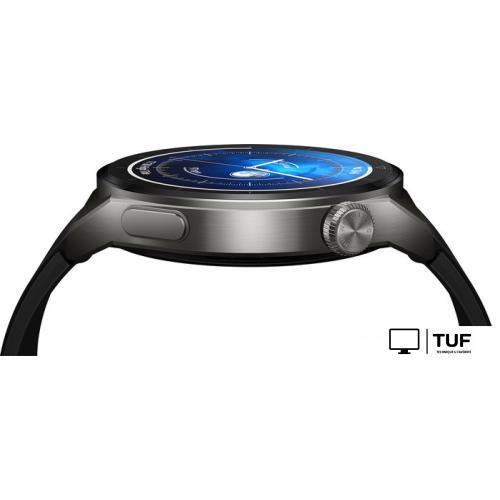 Умные часы Huawei Watch GT 3 Pro Titanium 46 мм (серый/черный)