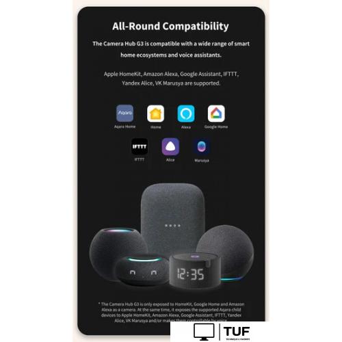 IP-камера Aqara Camera Hub G3 (международная версия)