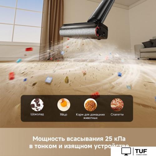 Вертикальный моющий пылесос Dreame G12 Pro Wet and Dry Vacuum HHR32A (евровилка, черный)