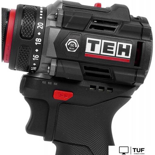 Дрель-шуруповерт TEH TDBL316-2B (с 2-мя АКБ, кейс)