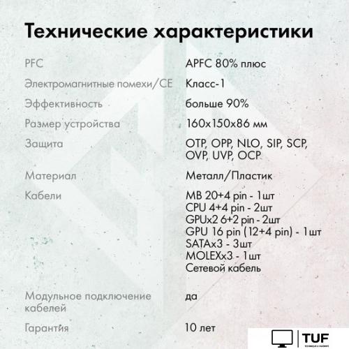 Блок питания GMNG GG-PS1200M