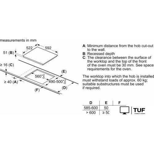 Варочная панель Bosch Serie 4 PWP611BB5E