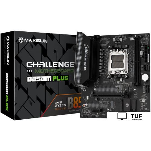 Материнская плата Maxsun Challenger B850M Plus WiFi