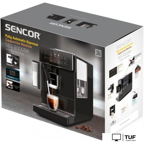 Кофемашина Sencor SES 9300BK