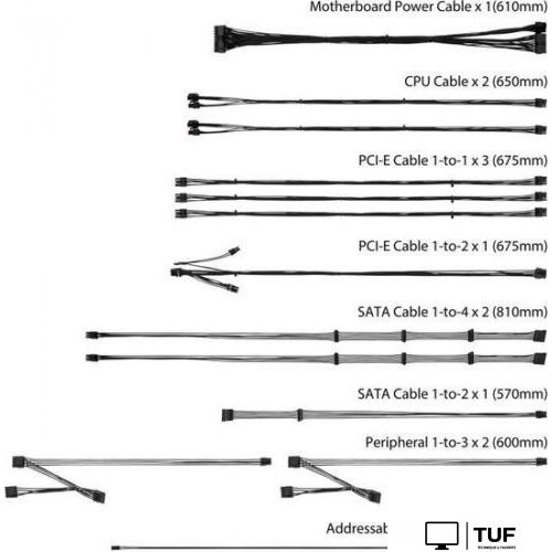 Блок питания ASUS ROG Thor 850W Platinum II ROG-THOR-850P2-GAMING