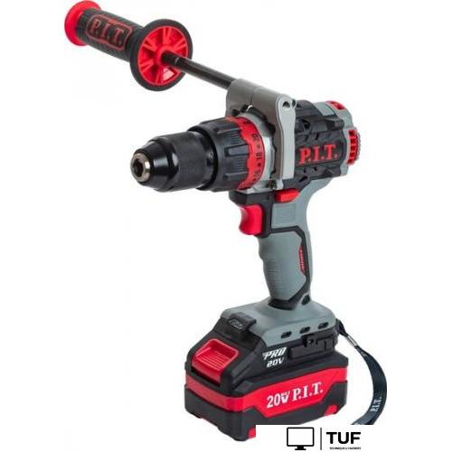 Ударная дрель-шуруповерт P.I.T. PSB20H-13C/2 (с 2-мя АКБ, кейс)