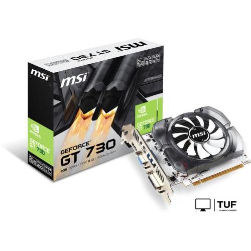 Видеокарта MSI GeForce GT 730 2GB DDR3 N730-2GD3V3