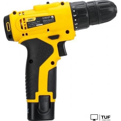 Дрель-шуруповерт Deli DL-DZ12-E1A1 102878 (с 1-им АКБ)