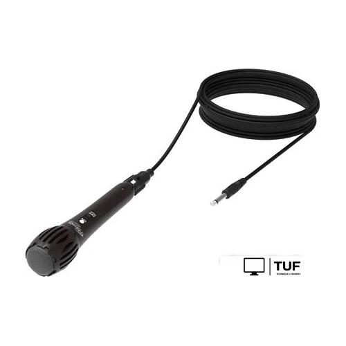 Проводной микрофон Ritmix RDM-130 (черный)