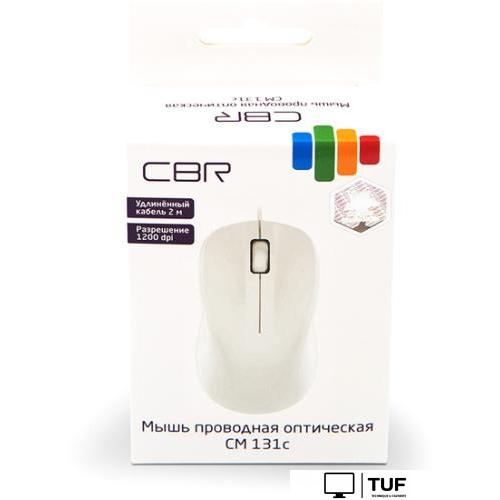 Мышь CBR CM 131c (белый)