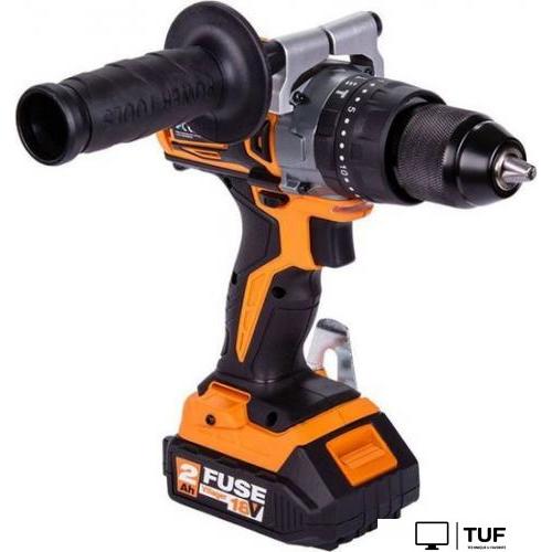 Ударная дрель-шуруповерт Villager Fuse VLP 5120 2BSC 056354 (с 2-мя АКБ, кейс, оснастка)