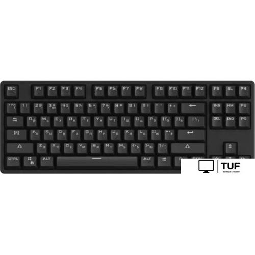 Клавиатура Akko 5087S Black Shine-Through (Akko Cream Yellow V3)