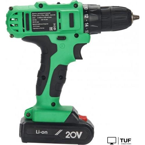 Дрель-шуруповерт Zitrek Green 20-Li Plus 083-1115 (с 2-мя АКБ)